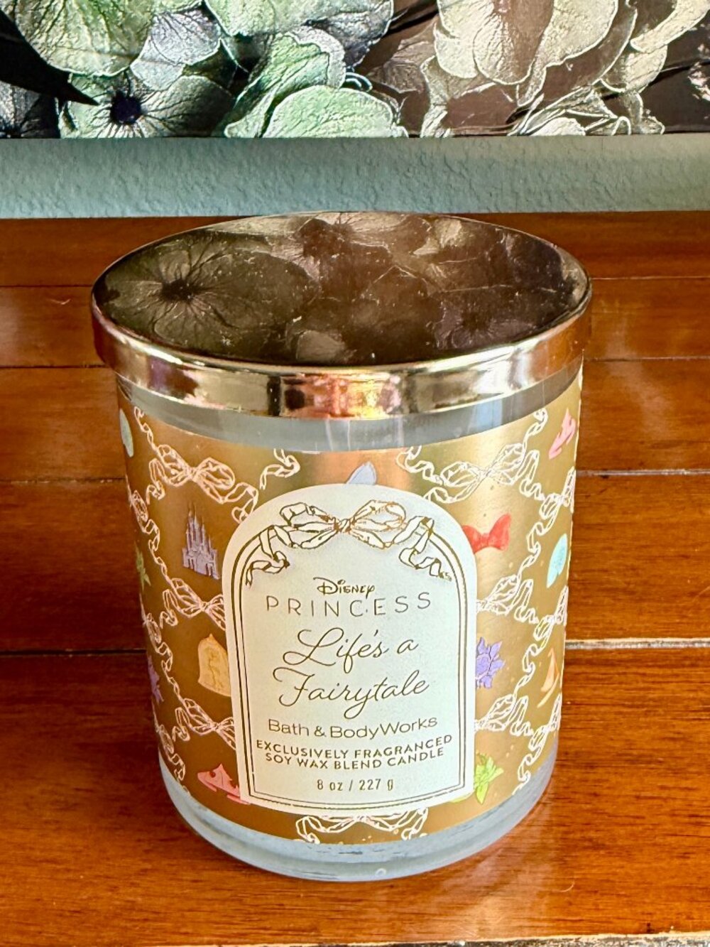 NEW DISNEY PRINCESS LIFE'S A FAIRYTALE Single Wick Candle Bath & Body Works